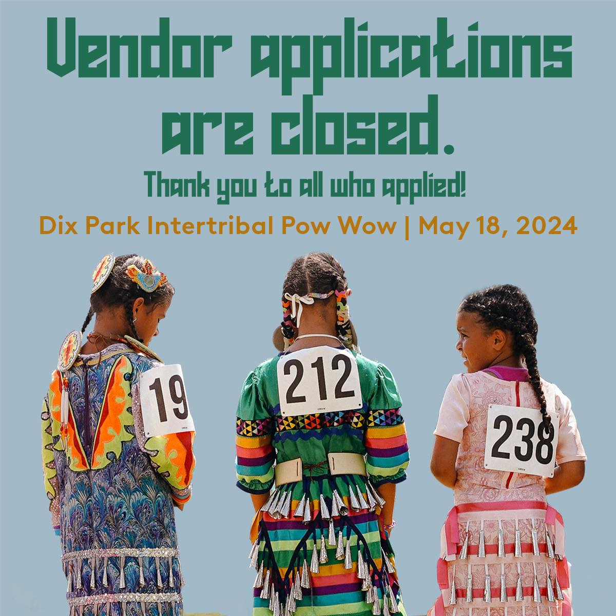 2024 Pow Wow vendor applications are closed