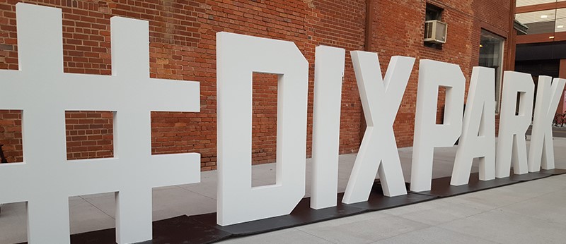 #DIXPARK 3D Letters