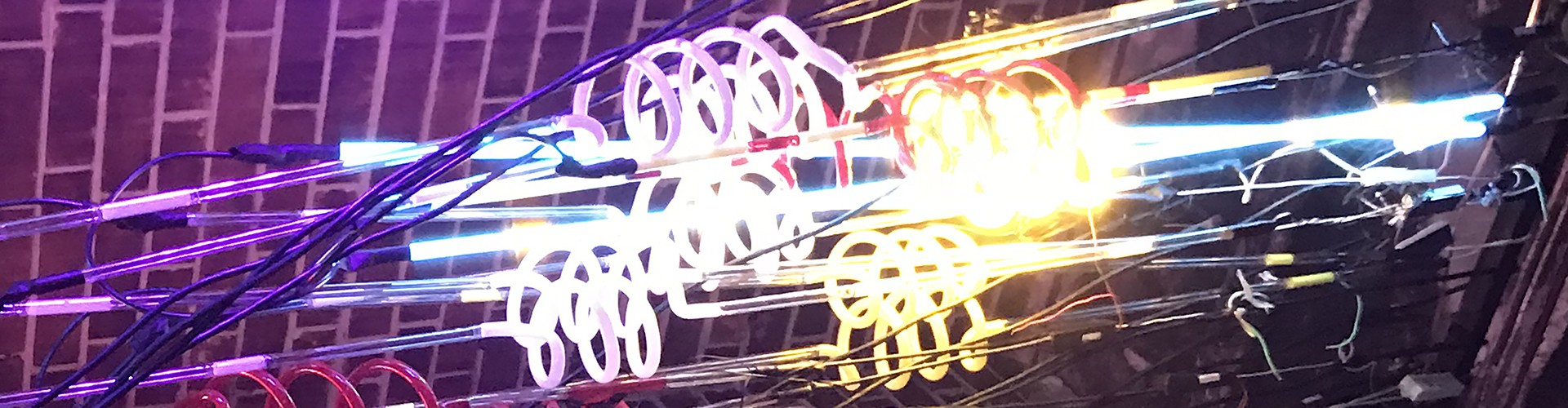 neon tubes for dix park experiment