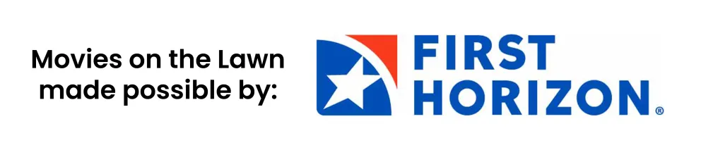 Movies on the Lawn sponsor banner