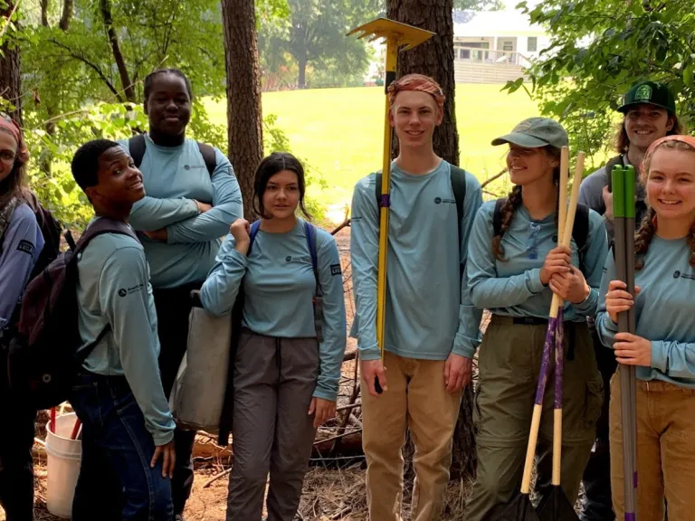 2021 CCNC Youth Crew at Dix Park
