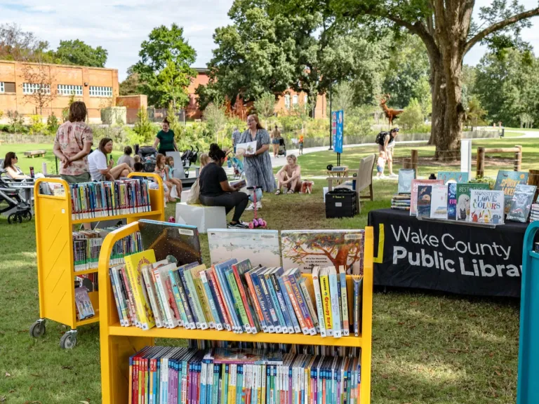 Public Library Pop Up at Gipson Play Plaza