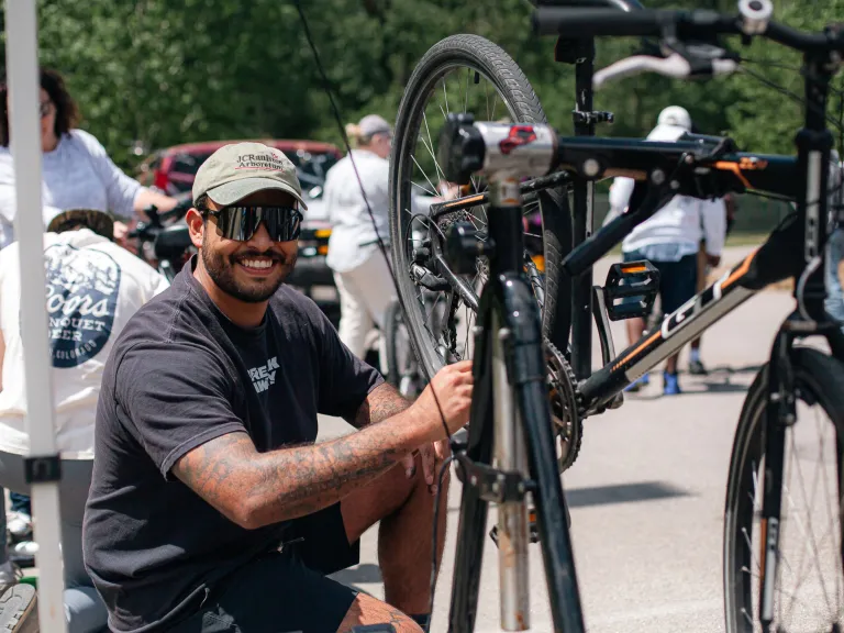 Bike Repair with Oaks and Spokes