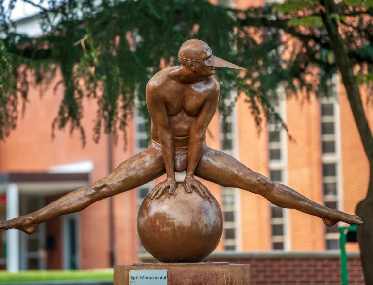 2021 Wings of the City exhibit in Dix Park - Split Monumental